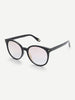 Mirror Lens Cat Eye Sunglasses