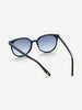 Mirror Lens Cat Eye Sunglasses