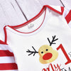 Baby Girls Christmas Clothes Set Cartoon Deer