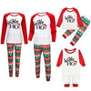 Christmas Children Kids Printed Letter Top+Pants