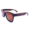 Ebony Wooden Sunglasses, Tea Colored Polarized