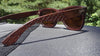 Ebony Wooden Sunglasses, Tea Colored Polarized