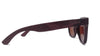 Ebony Wooden Sunglasses, Tea Colored Polarized