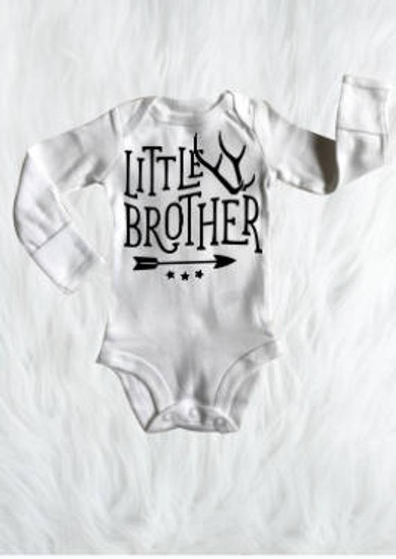 LITTLE BROTHER bodysuit, coming come outfit