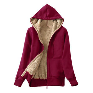 Hoodie Long Sleeves Winter Jacket