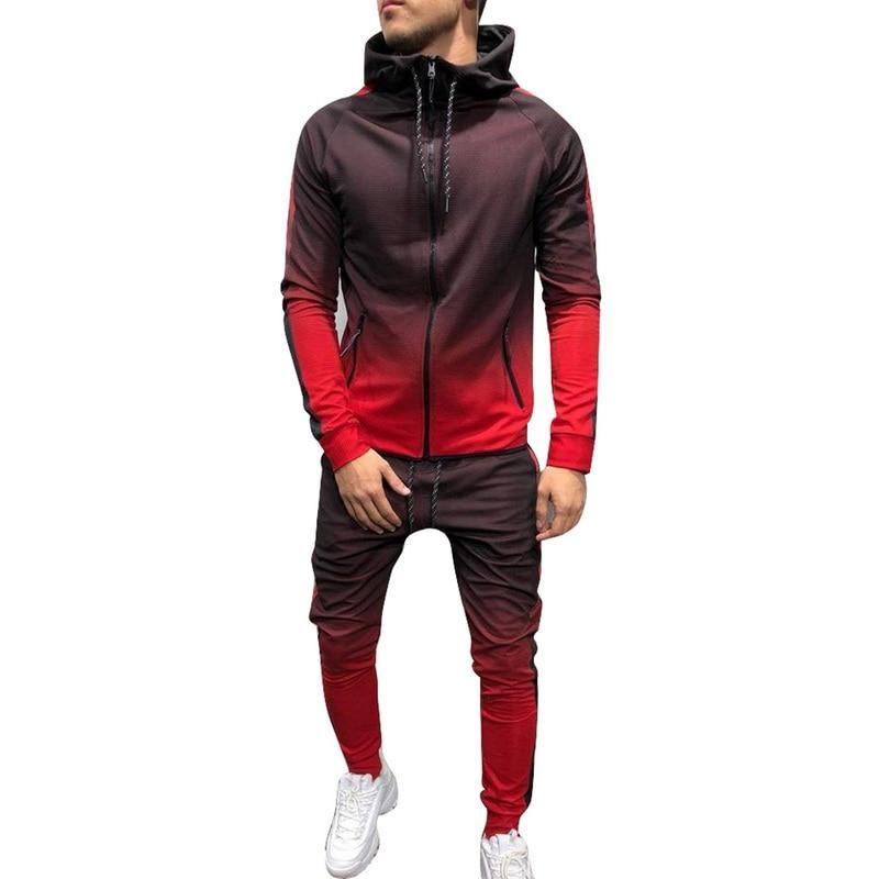 Hooded Jacket & Pants Track Suit