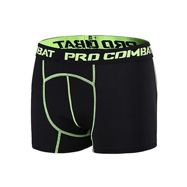 Men Fitness Elastic Shorts