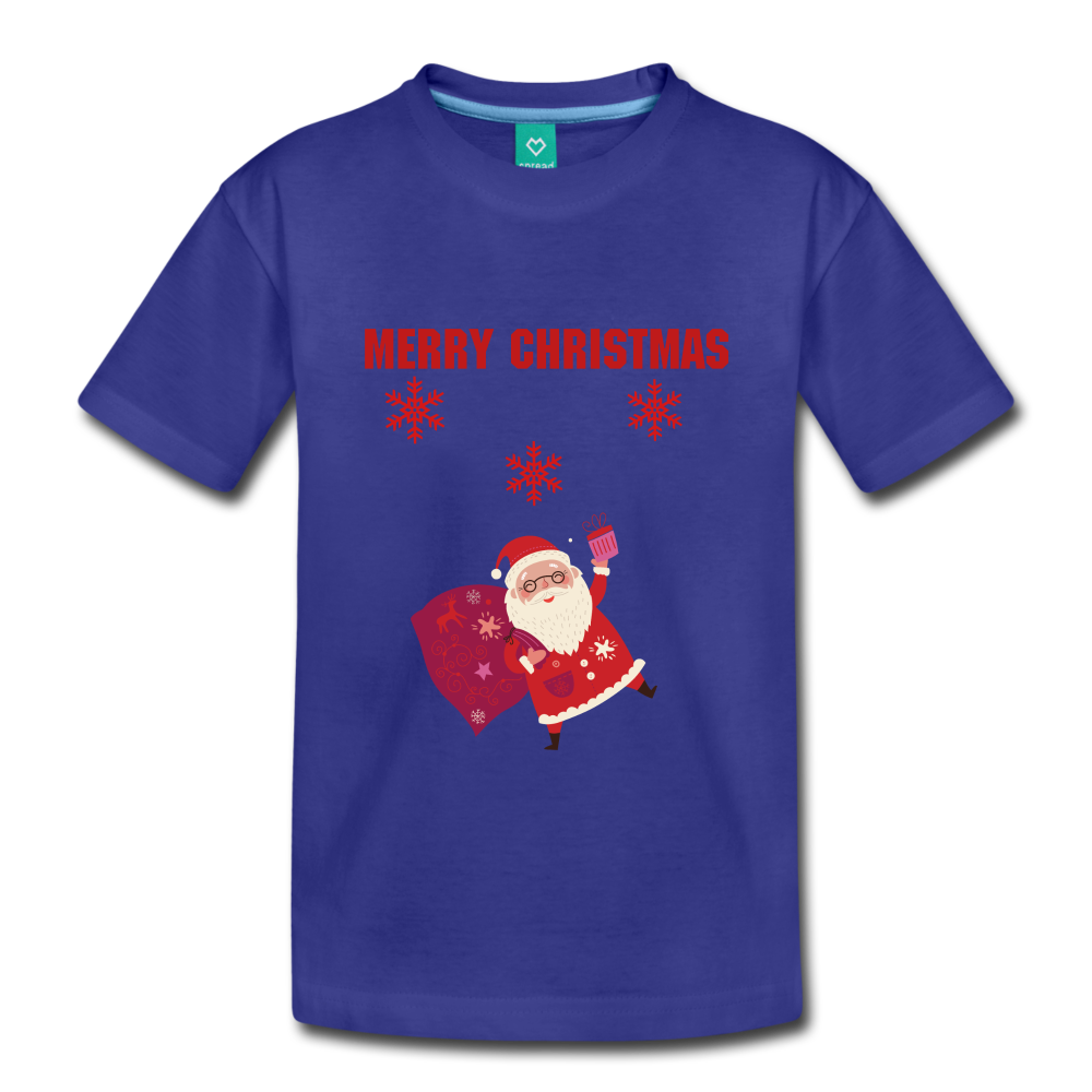 Toddler Cotton Glitter Merry Christmas T-Shirt