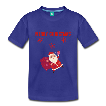 Toddler Cotton Glitter Merry Christmas T-Shirt